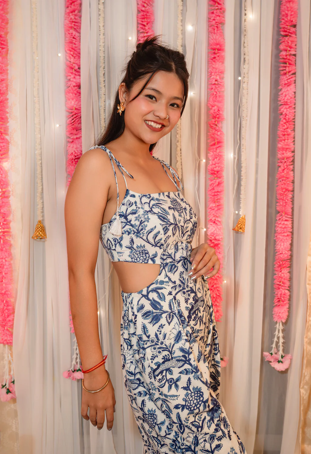 Raya Jumpsuit with tassels - Image 3